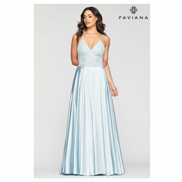 Faviana Prom Dress, Brand New with Tags - Picture 1 of 5